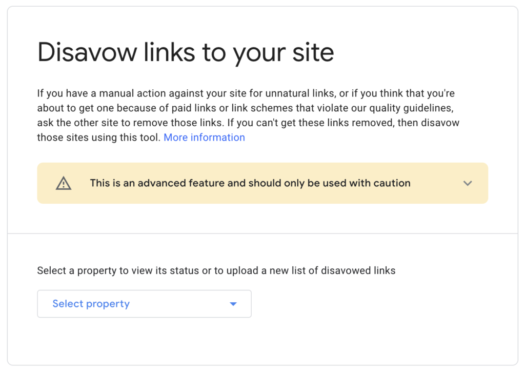 How to remove spammy backlinks